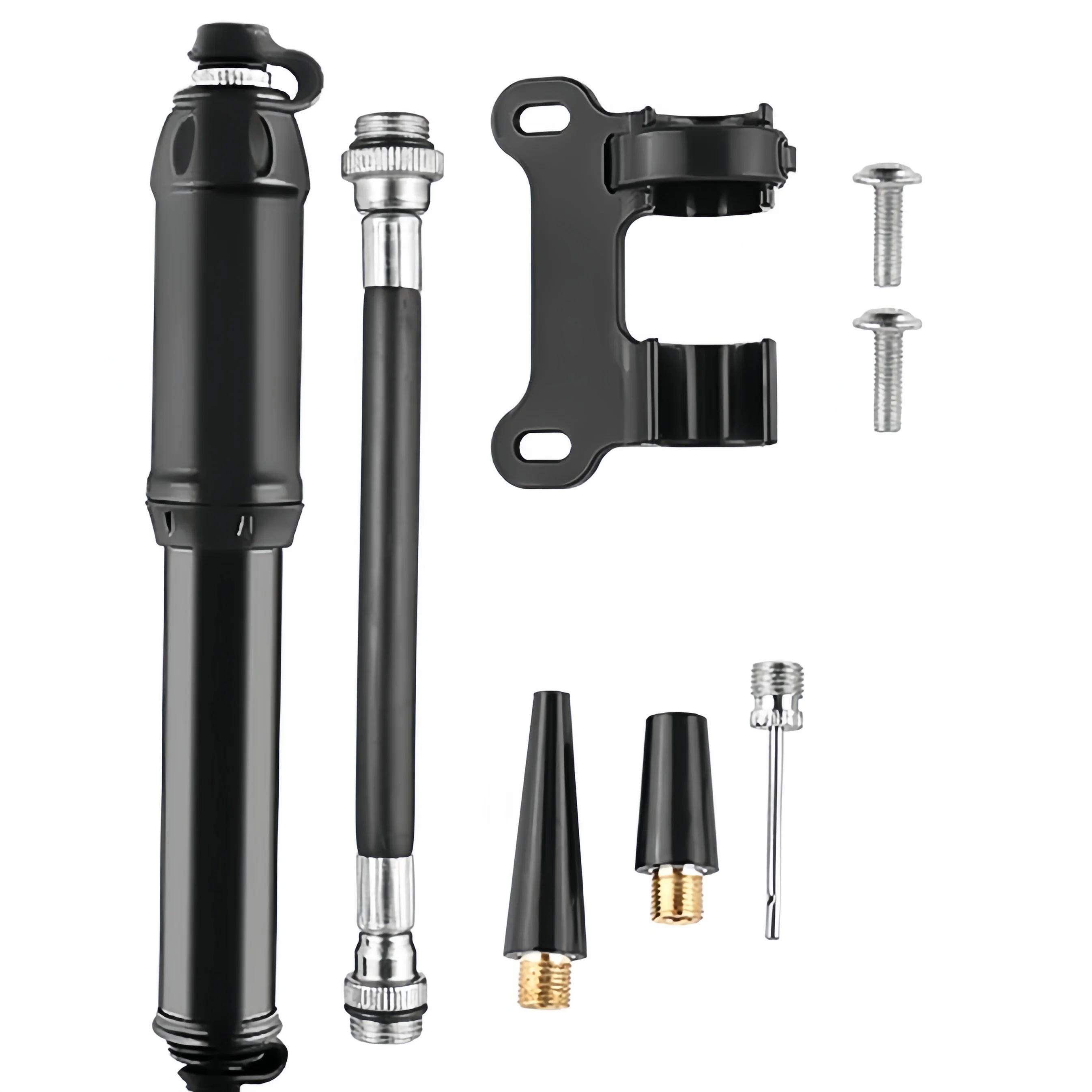 WEST BIKING 100Psi Mini pompe à vélo en alliage d'aluminium vélo main pompe à Air gonfleur de pneu S