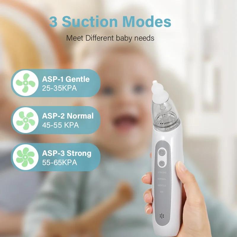 2025 nouveau modèle bébé aspirateur Nasal électrique Version de charge nouveau-né bébé aspirateur Na