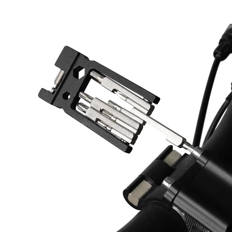 Ensemble d'outils de réparation de vélo 20 en 1, clé à rayons hexagonaux pliable multifonction, outi