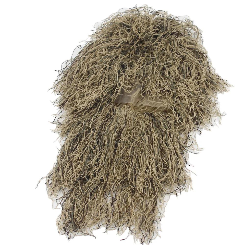 VULPO tactique Airsoft Sniper Ghillie costume capuche Camouflage couvre-chef pour Ghillie costume ch