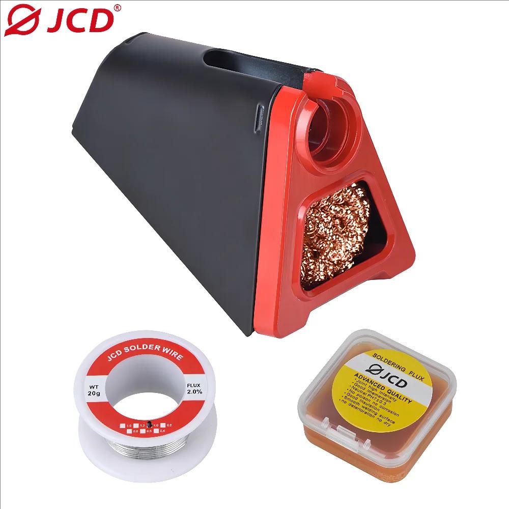 JCD 820 support de fer à souder électrique en alliage d'aluminium avec nettoyage de soudage boule de