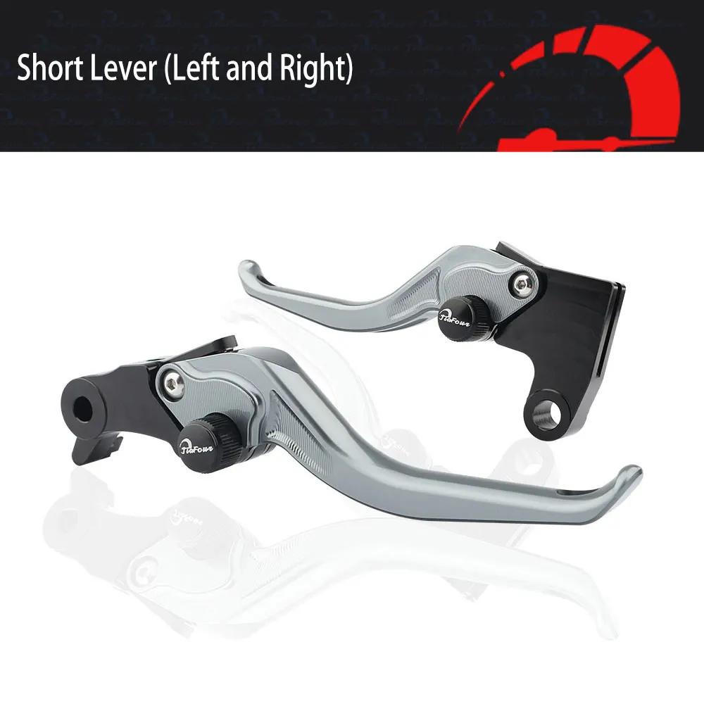 Jeu de poignées de leviers de frein et d'embrayage courts pour moto TIGER 850 SPORT TIGER 900 GT GT 