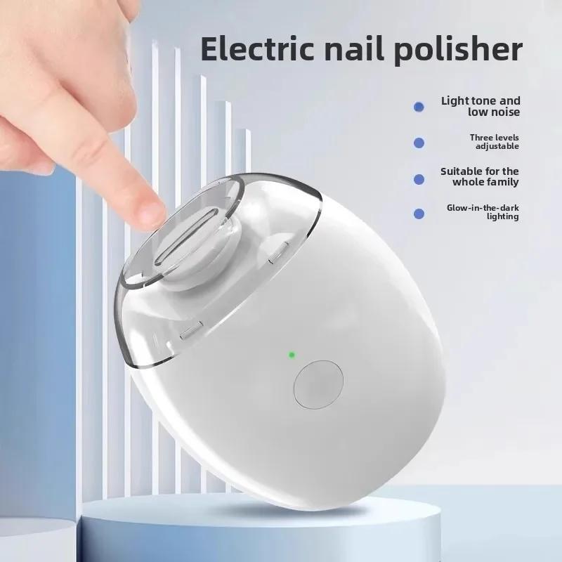 Coupe-ongles électrique 2 en 1 avec lumière LED, broyeur automatique pour bébé et adulte, Mini outil