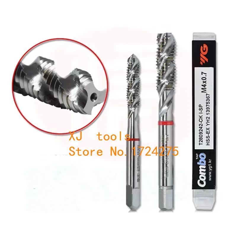 Taraud spirale combiné HSS-EX YG-1 T2809, M3 M4 M5 M6 M8 M10 M12 M16 M18 M20 M27 M30, traitement pou