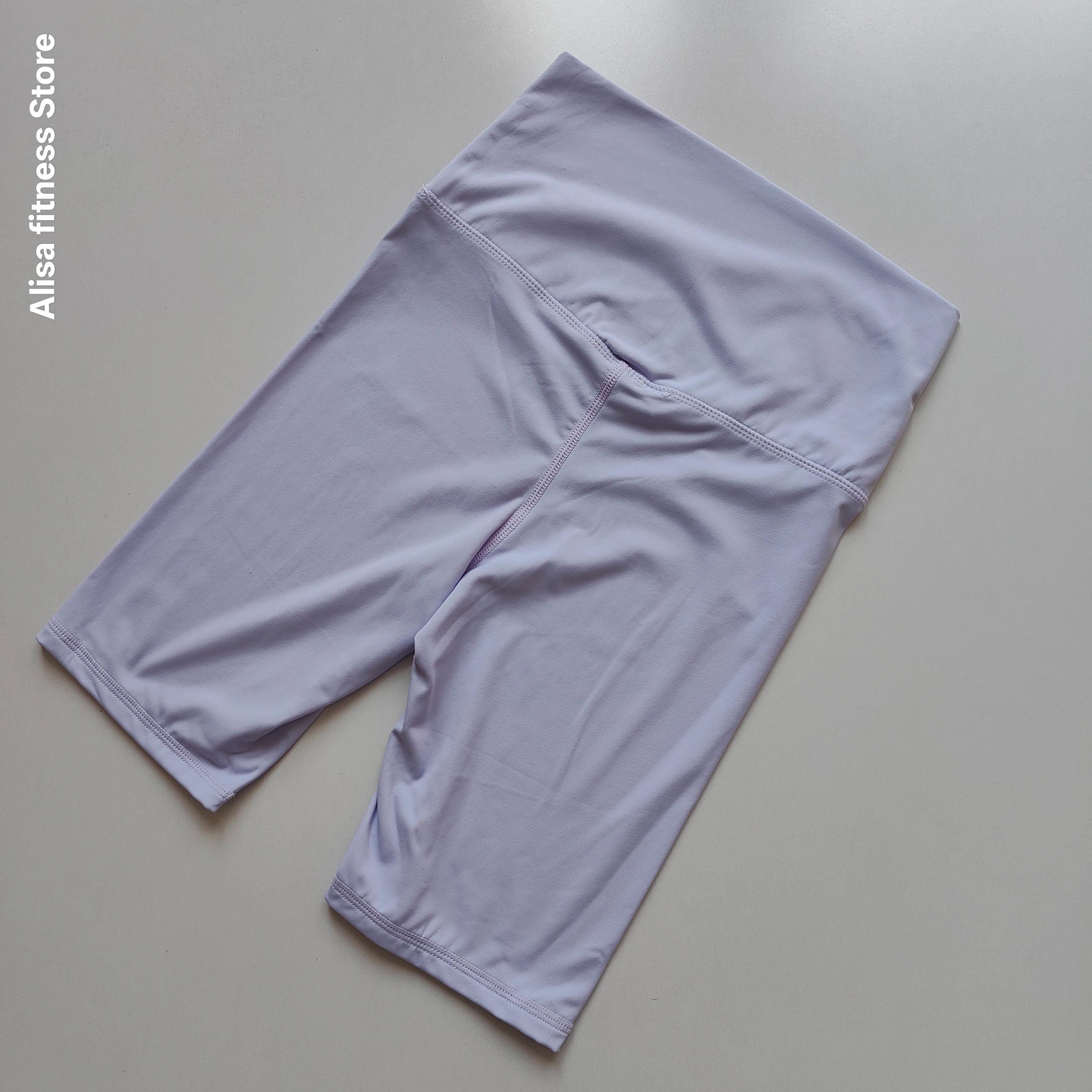 Shorts de yoga taille haute pour femme, respirants, élastiques, pour la gym, le sport, la course et 