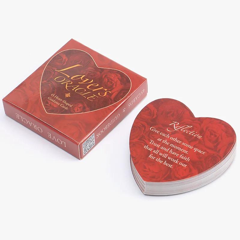 Nouveaux amoureux Oracle Tarot jeu de cartes Table de fête jeu de société pour adulte anglais Tarot 