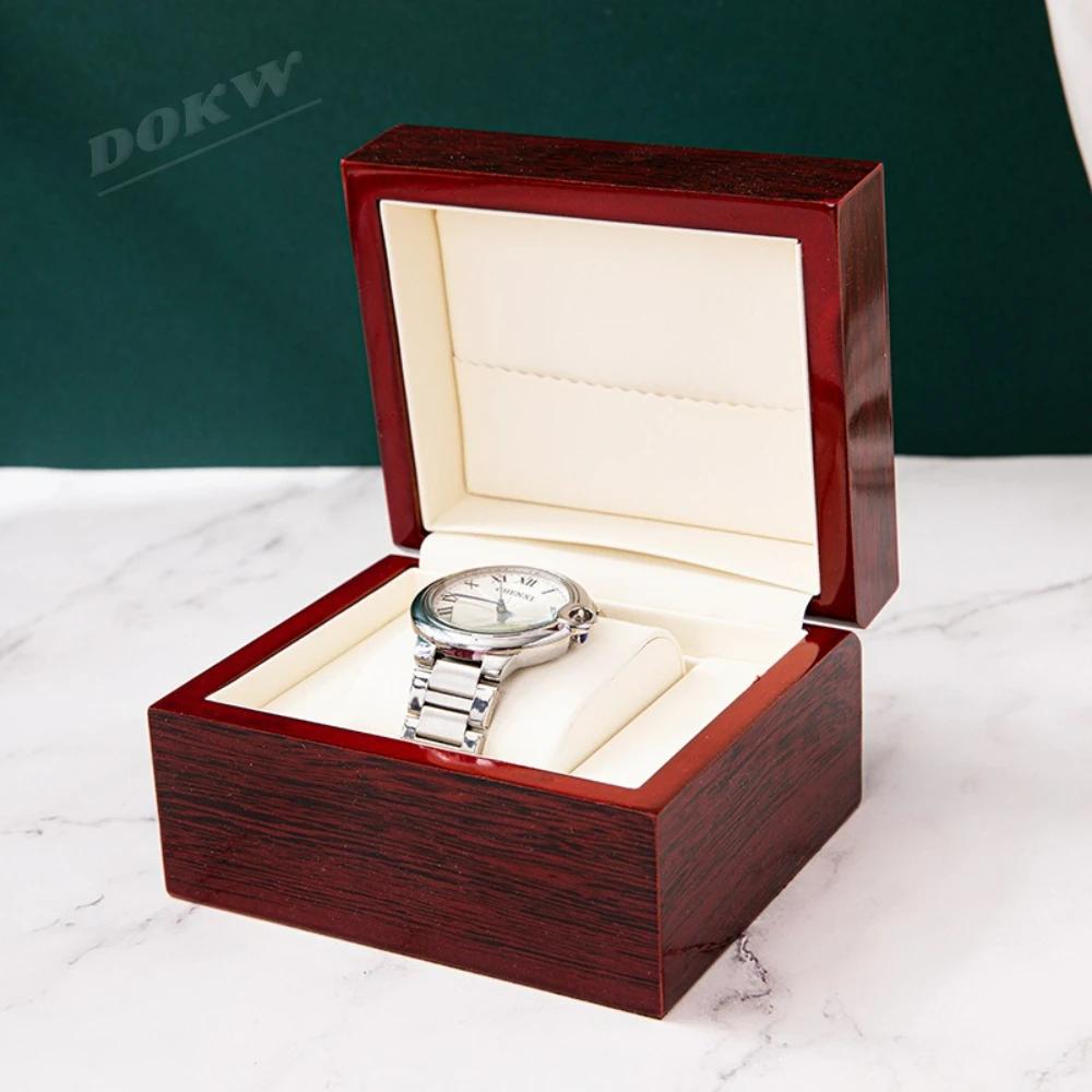 Boîte de montre, boîte de montre-bracelet en laque piano, boîte de rangement et d'affichage de montr