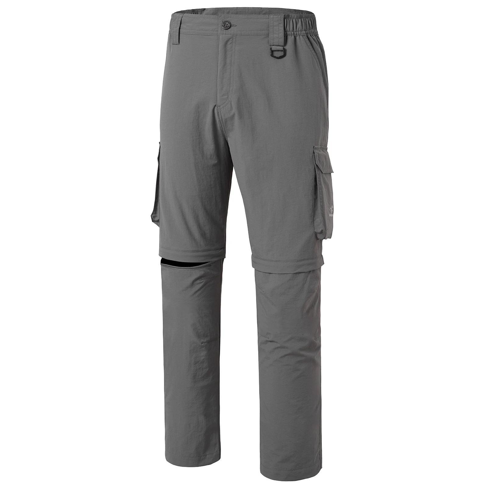 Bassdash-Pantalon convertible à séchage rapide pour homme, extérieur, fermeture éclair, degré d'eau,
