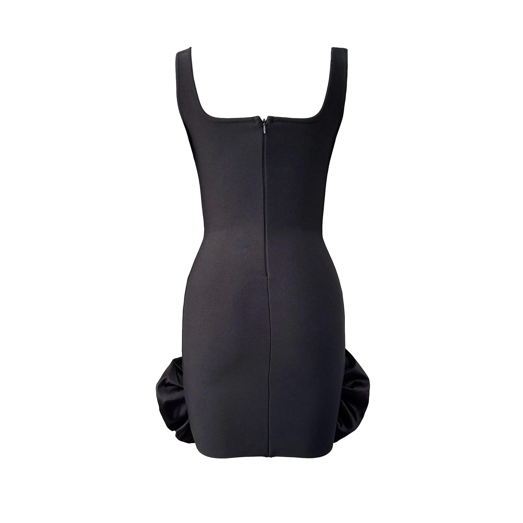 Femmes Sexy volants vêtements d'été 2025 nouvelle robe de pansement sans manches Club fête Mini robe