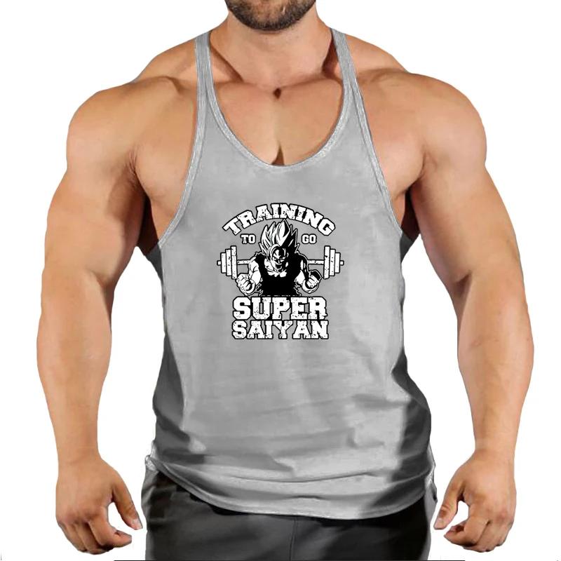 Gilet de fitness sans manches pour hommes, sous-vêtements de sport, t-shirt, chemise de sport, gilet