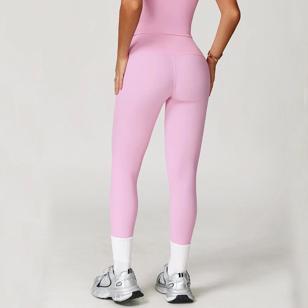 Nouveaux Leggings de Yoga Taille Haute pour Femme, Extensibles, Effet Push-Up, pour Fitness et Cours