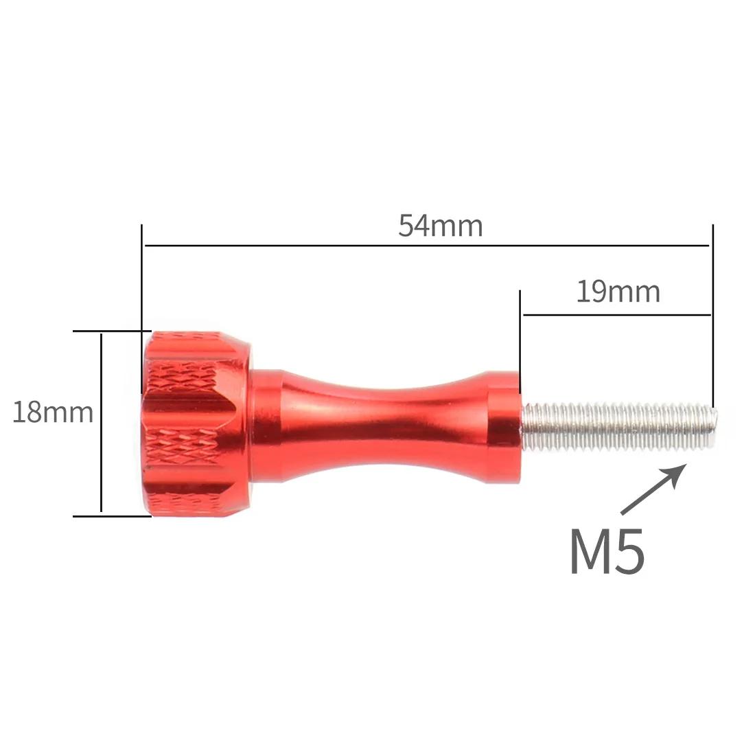 Vis à pouce M5 sans boulon pour caméra d'action, pour GoPro Hero DJI Action Insta360, vis adaptateur