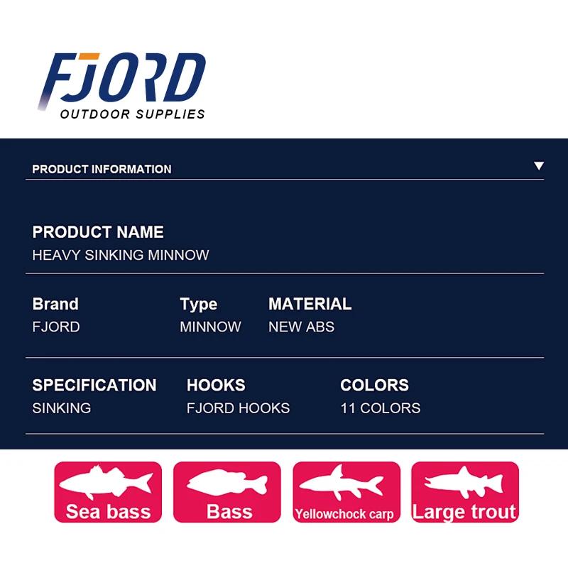 FJORD-Appât Élpour la pêche en mer, leurre pour attraper des poissons, matériel pour pêcher des méné