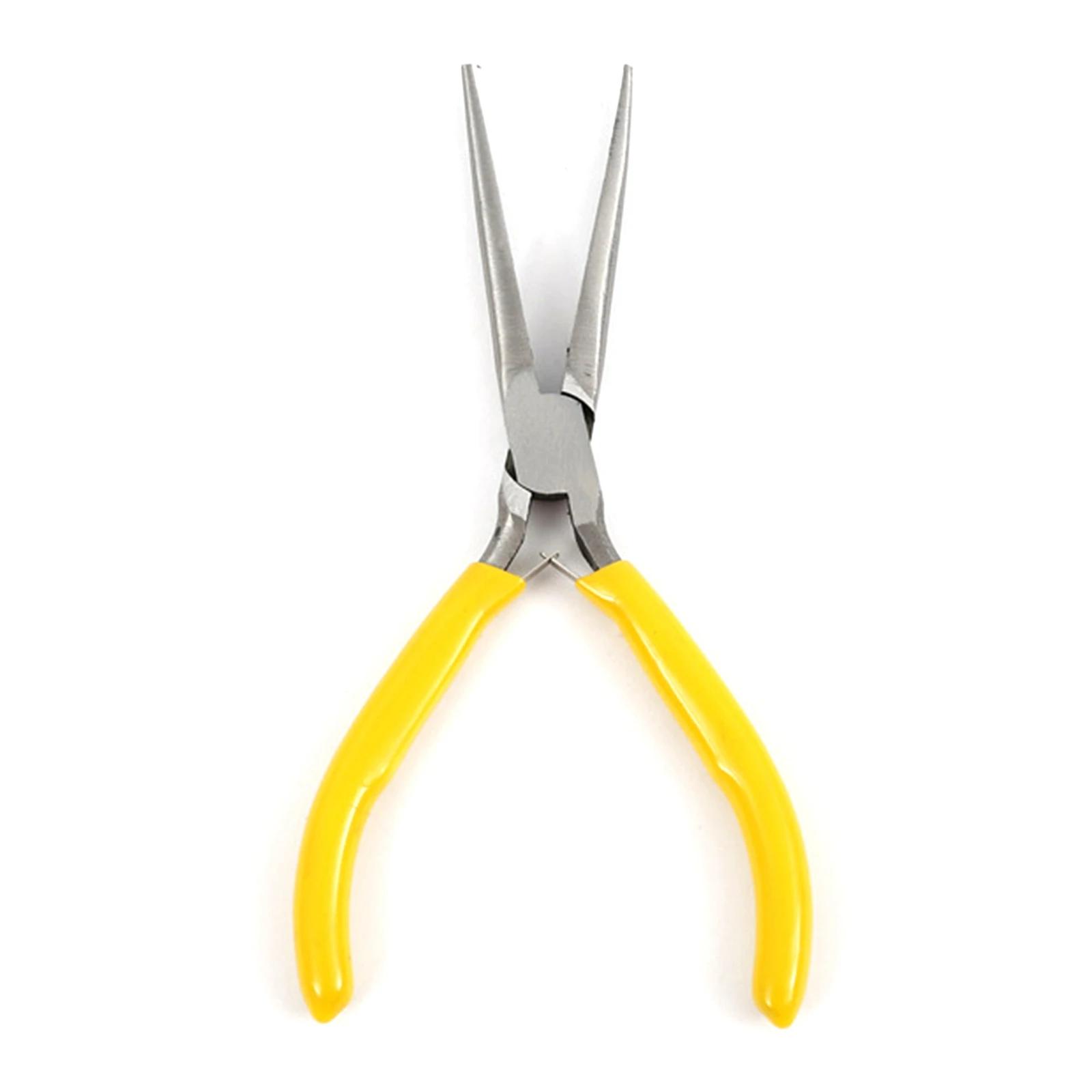Mini pince de précision multifonctionnelle à Long nez d'aiguille, pour modélisation de bijoux, trava
