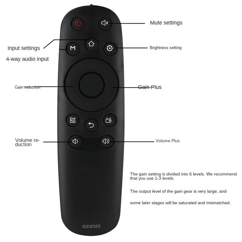 Nvarcher-Préamplificateur HIFI OLED TING ES72320 avec télécommande infrarouge, contrôleur de volume,