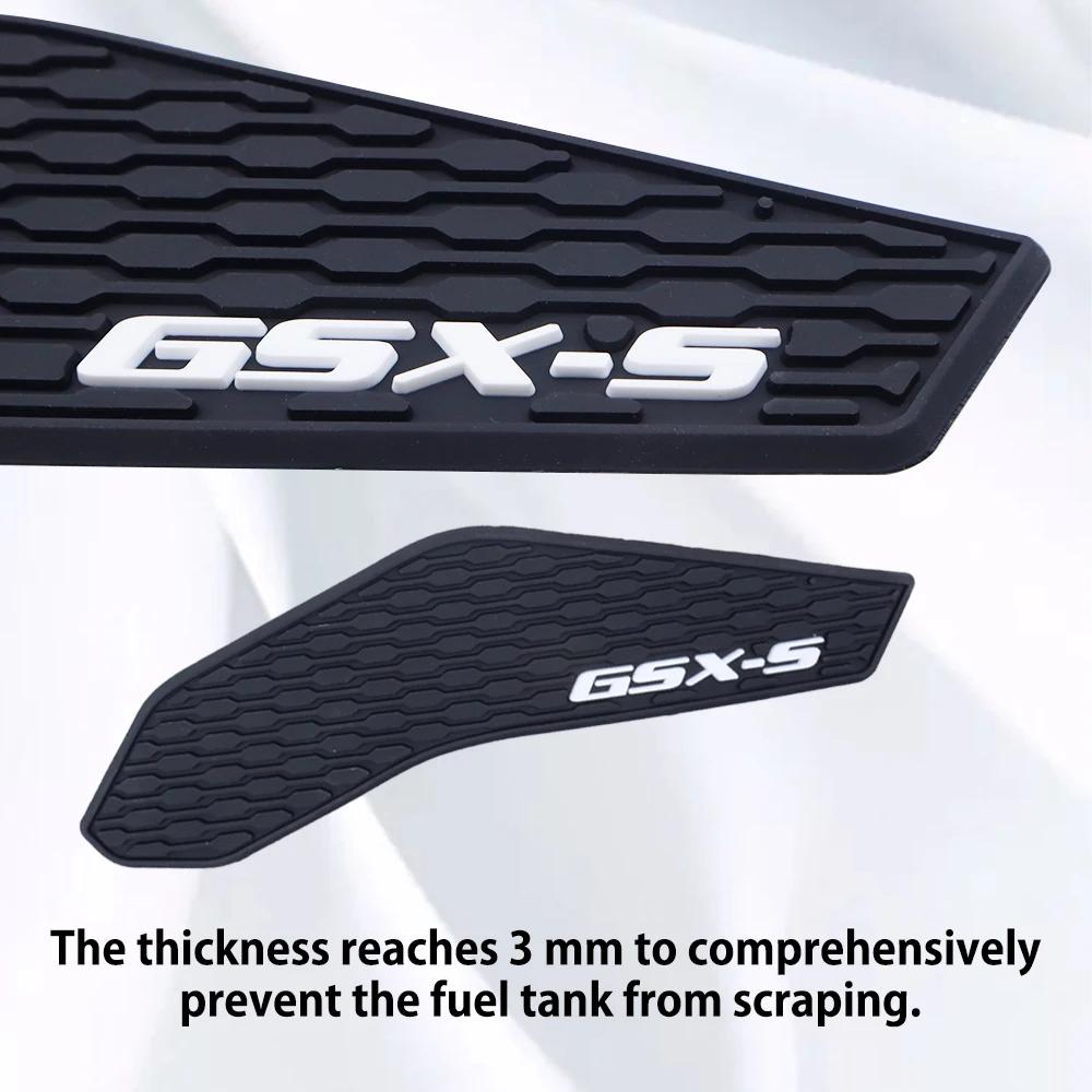 Moto gsx s750 Accessoires Côté Carburant précieux Coussinets Protecteur Autocollants Genou Grip Trac