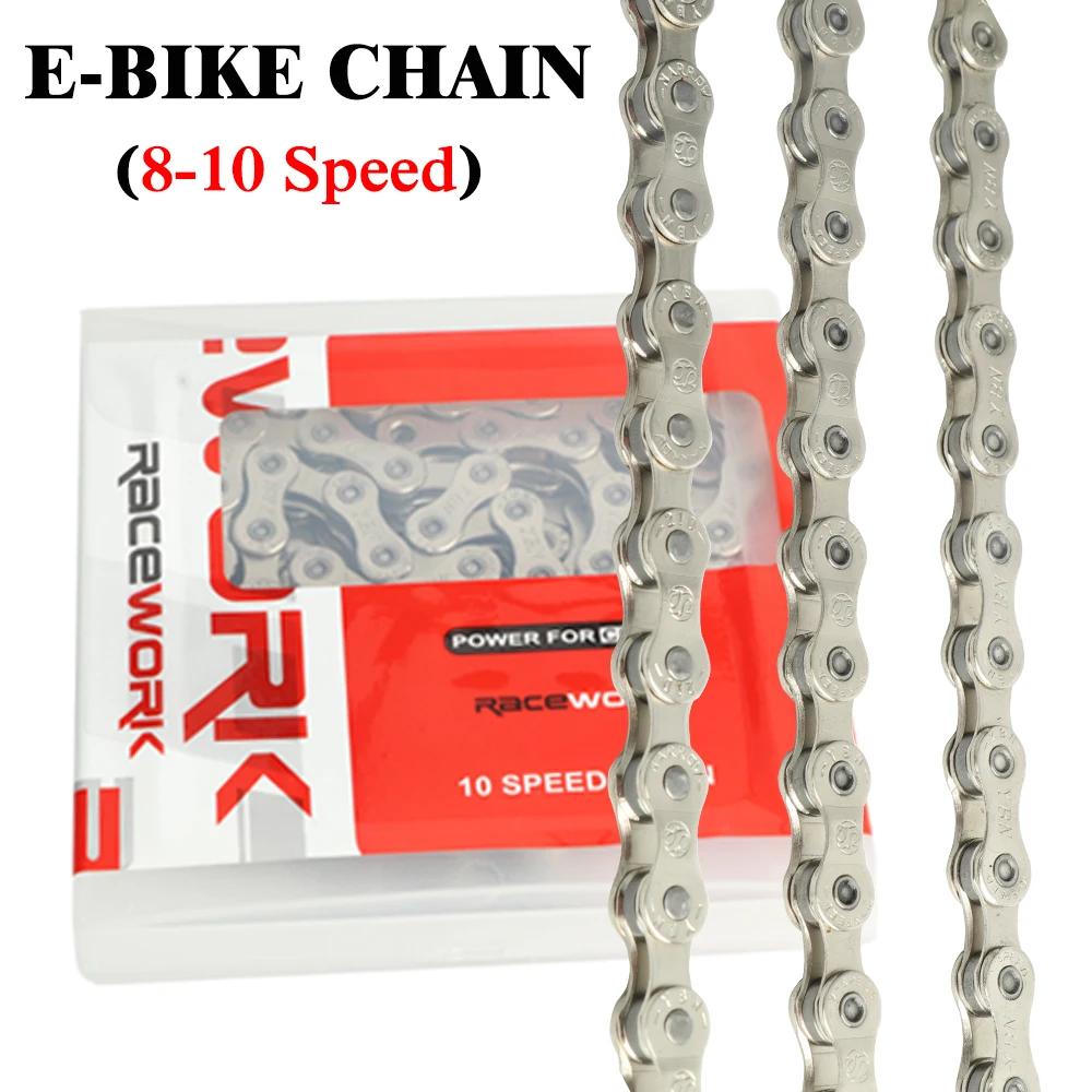 Chaîne de vélo électrique 8 9 10 11 12 vitesses chaînes de vélo de Sport électrique 136 maillons piè