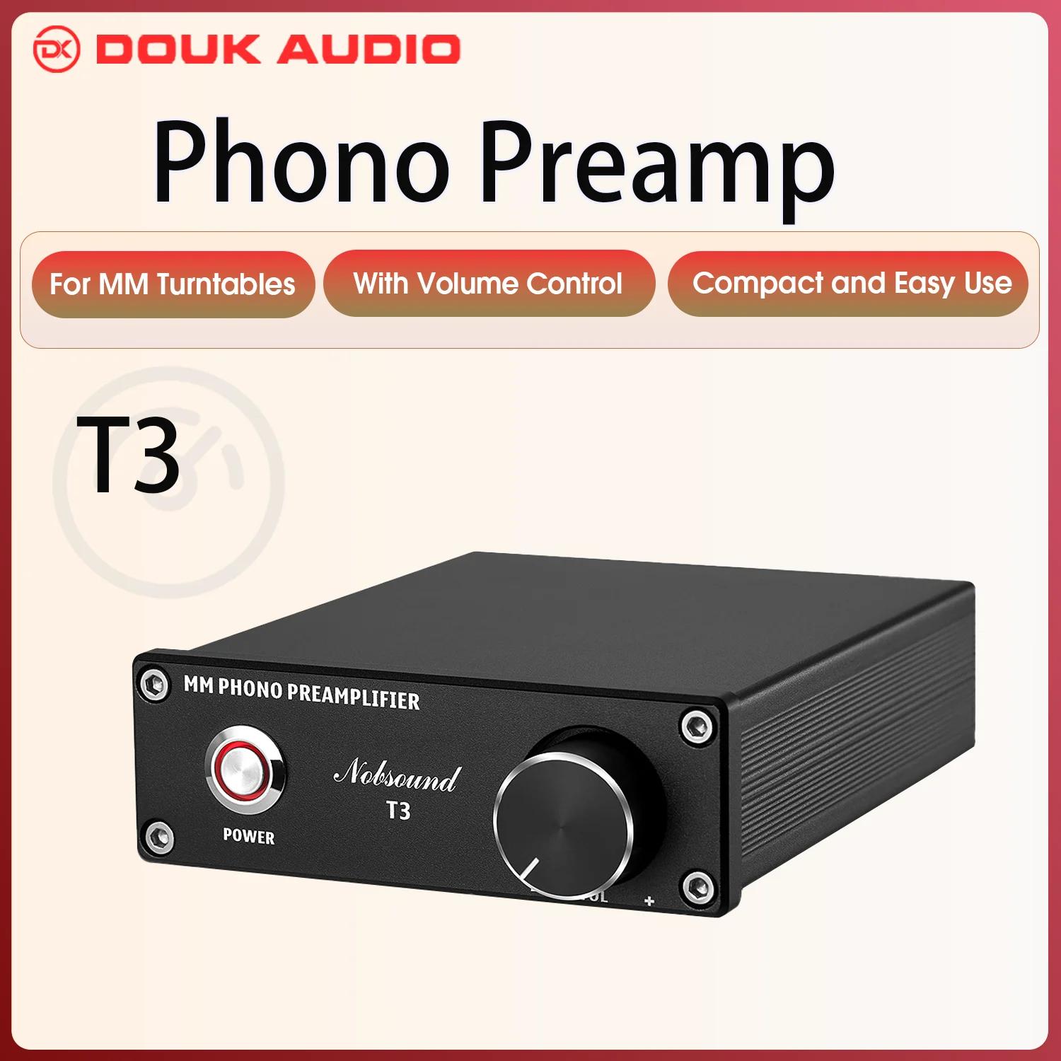 Douk Audio T3 HiFi MM RIAA préamplificateur phonographe RIAA lecteur de disque à domicile préampli d