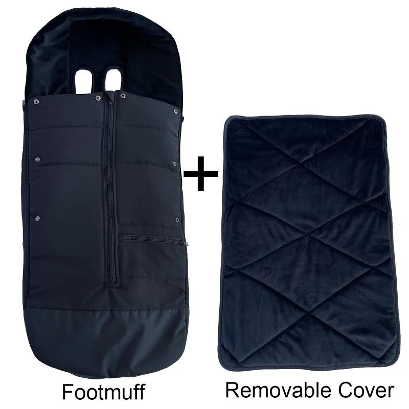 Accessoires de poussette chancelière imperméable chaude Compatible avec la poussette Doona, siège de