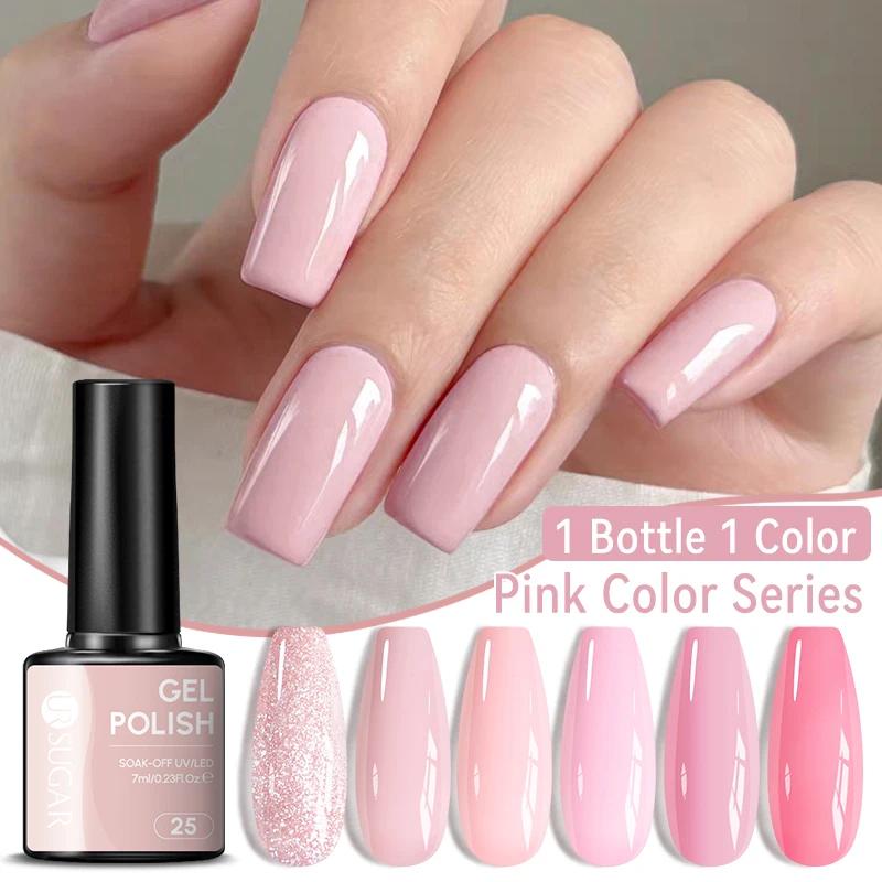 UR SUGAR 7ML Gel à ongles Fresh Macaron 107 couleurs, tout pour la manucure, semi-permanent, à retir