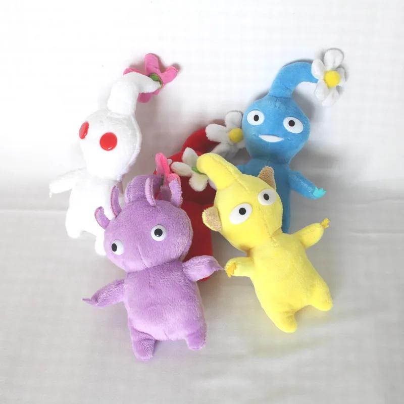 15CM Pikmin peluche poupée jeu Olimar fleur feuilles bourgeon Chappy Bulborb doux peluche rouge jaun
