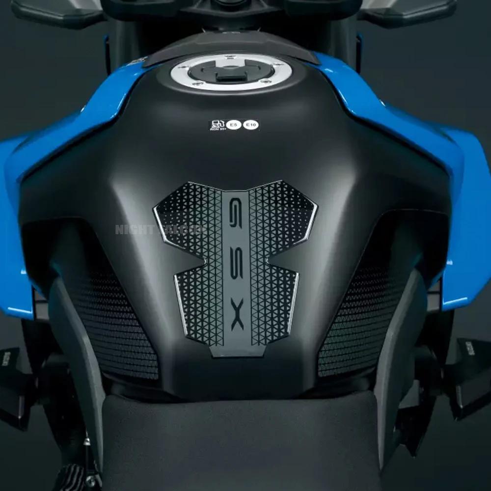 Pour Suzuki GSX-8S GSX 8S 2023 Moto Carburant Précieux Garde Kit 3D Élection xy Résine Autocollant P