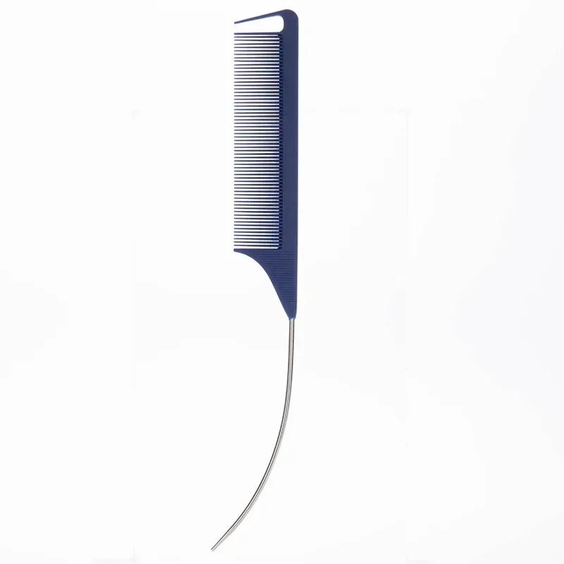 Aiguille en acier style professionnel en plastique résistant à la chaleur antistatique tressage queu