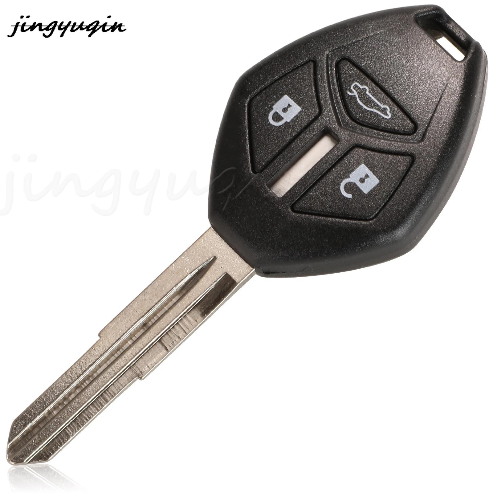 Jingyuqin 2/3/4 boutons remplacement télécommande voiture clé coque Fob pour Mitsubishi Outlander Ga