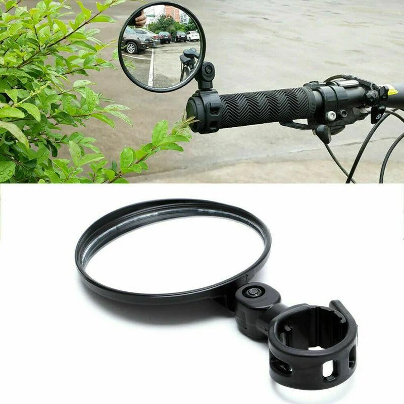 Rétroviseur universel réglable pour guidon de vélo, rotation à 360 °, miroir de vélo, moto, équitati