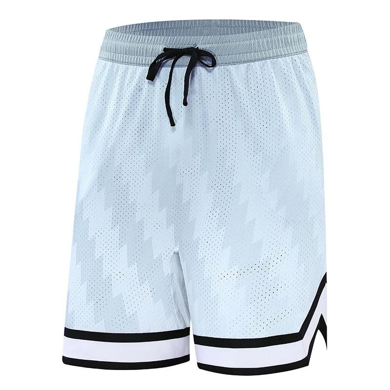 Garçons basket-ball course sport ample grande taille Shorts cravate avec imprimé de rue américaine c
