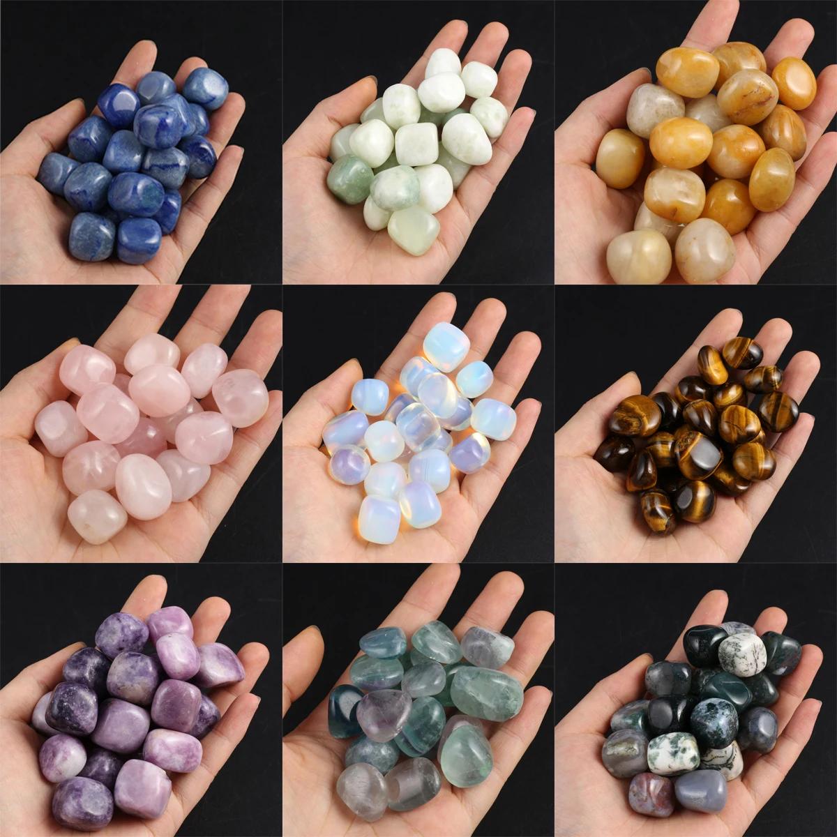 Pierre naturelle opale Fluorite cristal, 10 pièces, pierre carrée, polissage, Aura minérale, gemme, 