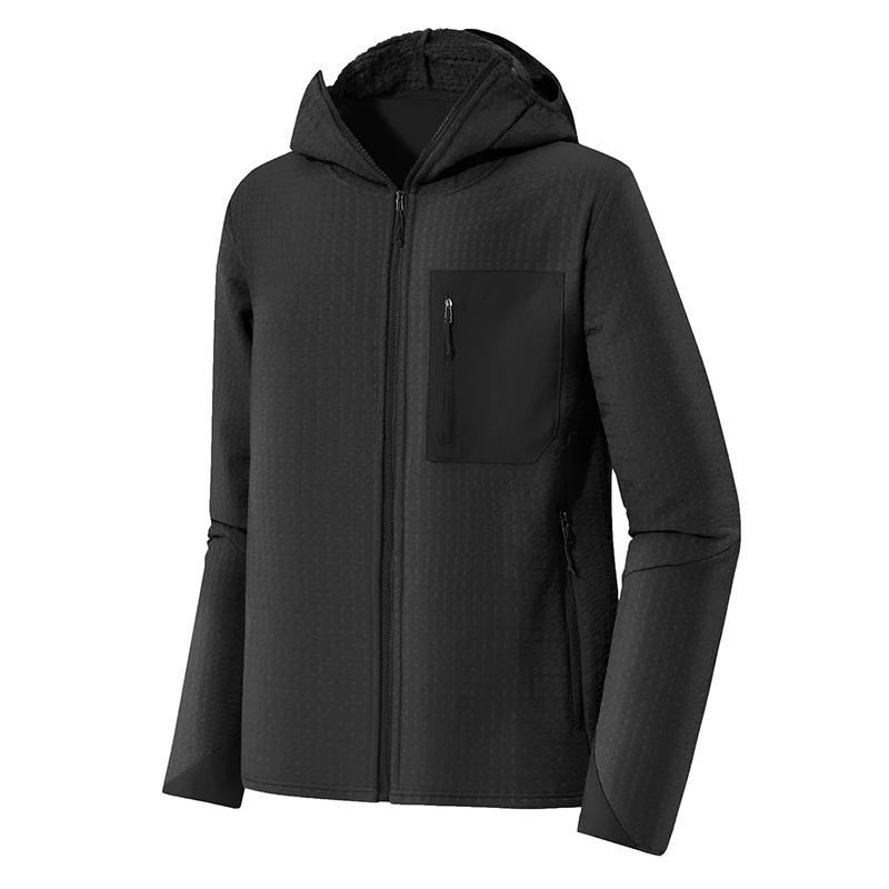 Veste de randonnée et d'alpinisme épaisse, chaude et résistante au froid pour l'automne et l'hiver, 