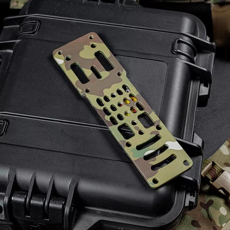 Adaptateur de étui de pistolet modulaire en métal de chasse pour plate-forme QLS, bande de jambe tom