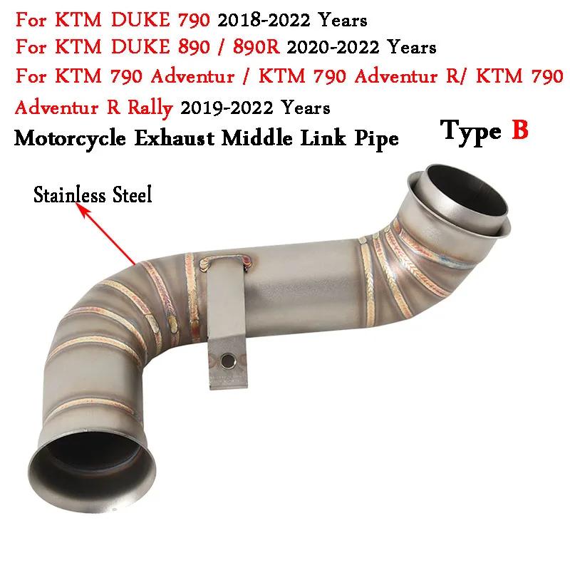 Silencieux d'échappement sans lacet pour Moto, lien central, pour KTM DUKE 790 890 Adventure R Rally