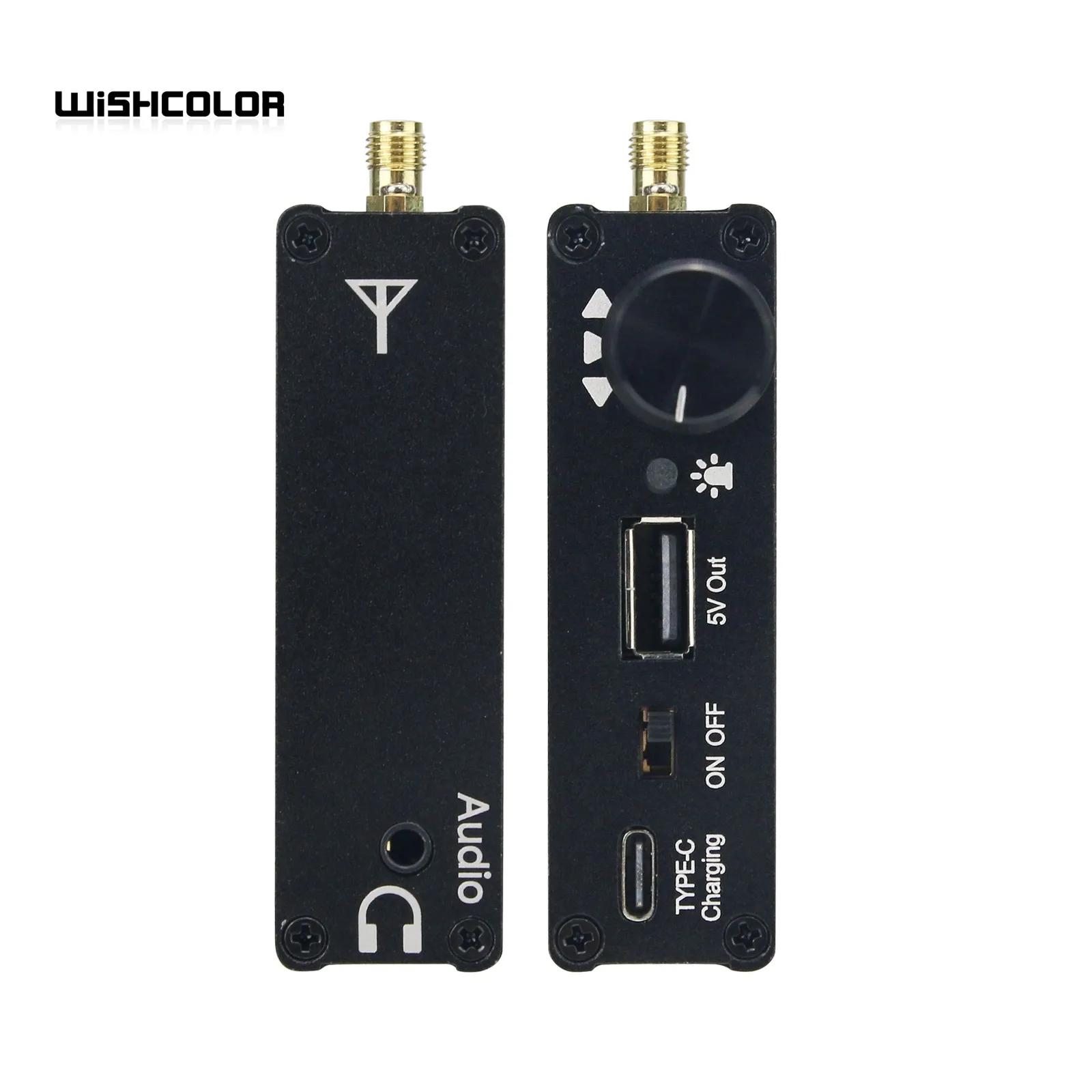Wishcolor DSP-01 SDR Radio Récepteur DSP Numérique Démodulation CW/AM/SSB/FM/WFM avec 4.3 "IPS LCD