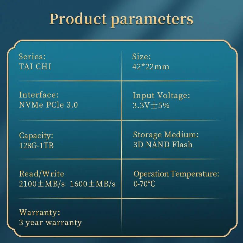 HUADISK M 2 NVMe SSD 512GB 256gb 128GB M.2 2242 Nvme PCIe 2242 SSD 1 to disque SSD interne pour Oran