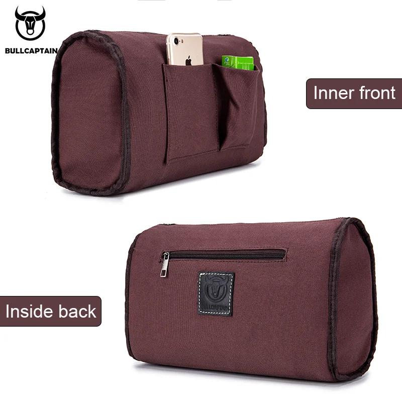 BULLCAPTAIN-Sac rétro en cuir de cheval pour homme, sacoche de bonne qualité, nouvelle collection 20