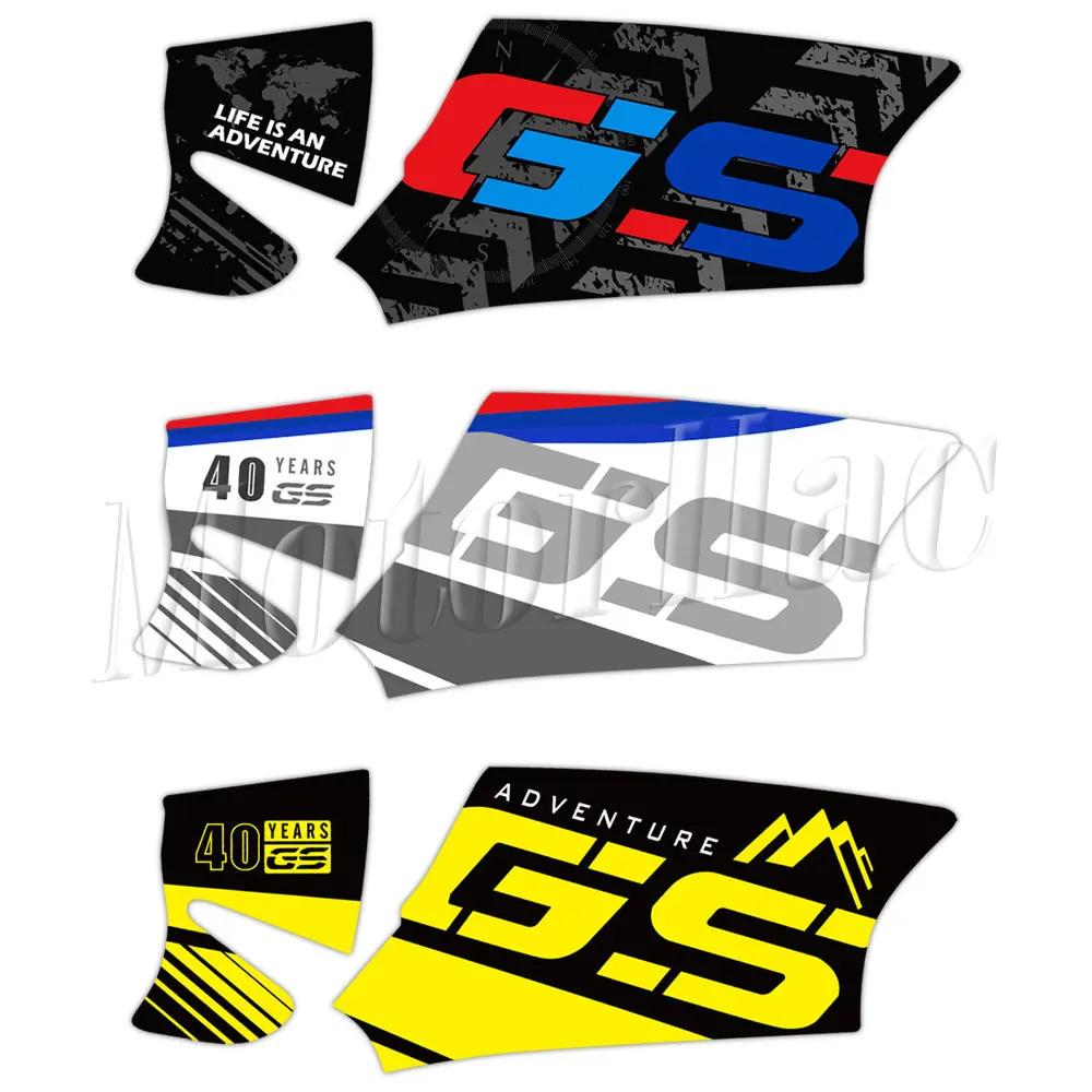 Autocollant de bras oscillant de moto 3M Triple noir 40 ans GS, autocollant d'arbre rotatif pour R12