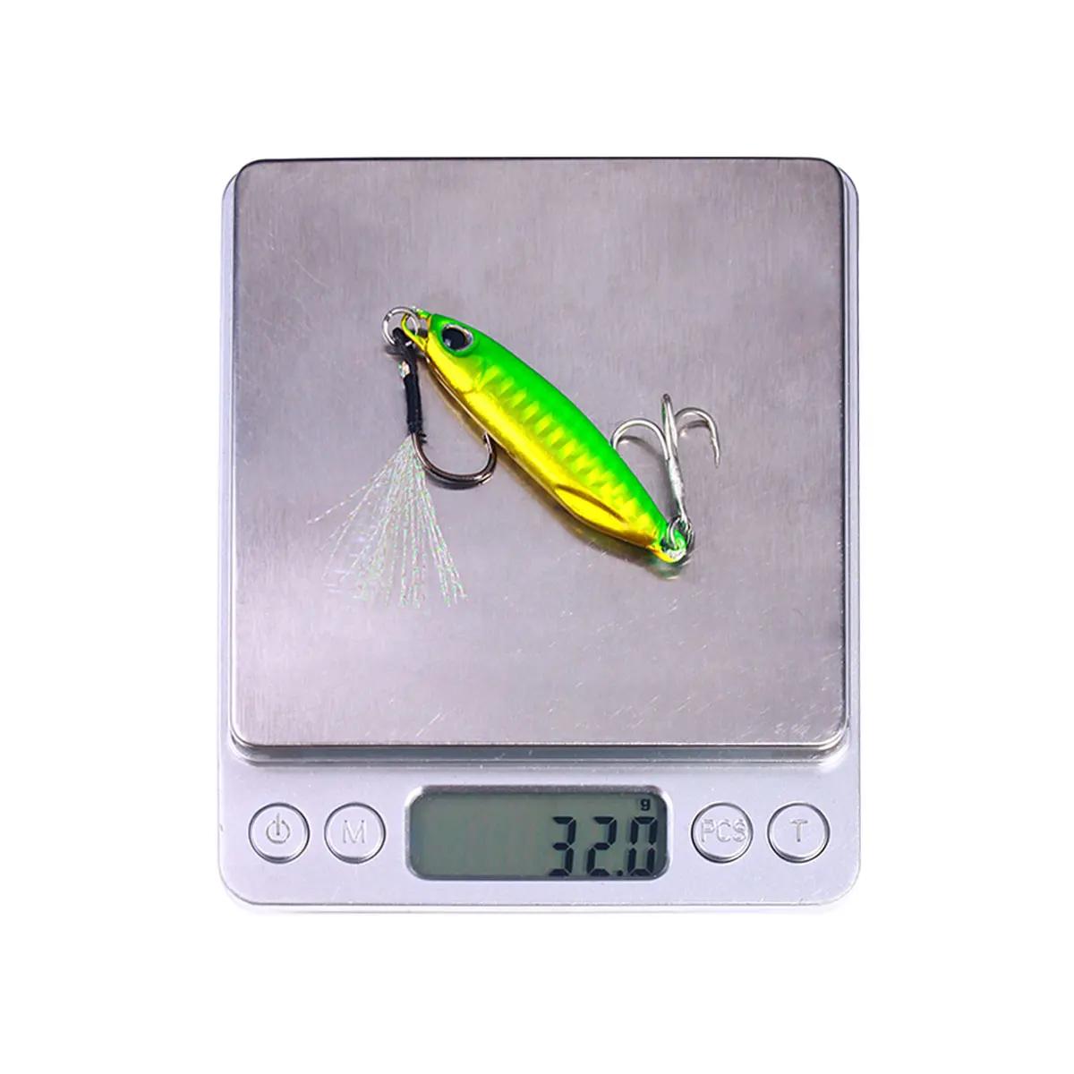 HENGJIA métal gabarit filature mer leurre de pêche 16g 32g gabarit lent rivage coulée gabarits leurr