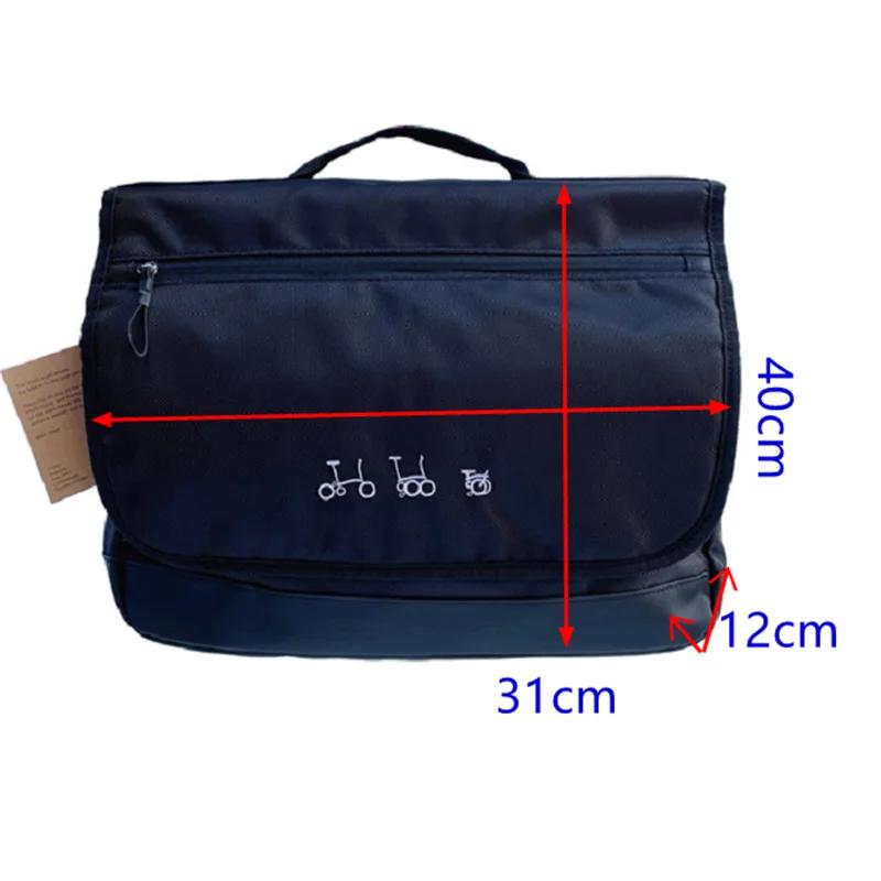 Sacs et sacoches de vélo pour Brompton Birdy BYA412, sac de rangement avant de vélo pliant, sac à ma