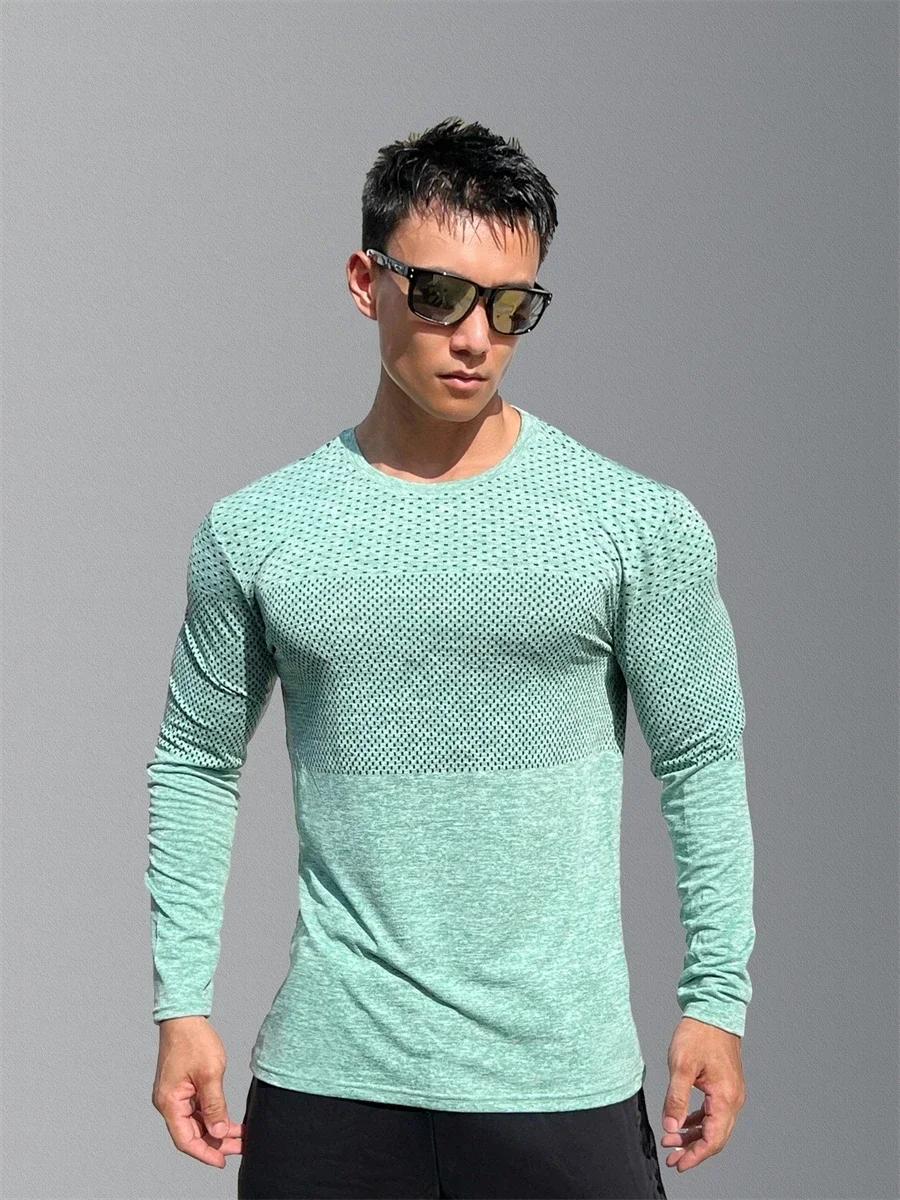 T-shirt sport manches longues séchage rapide - Confort optimal pour fitness homme