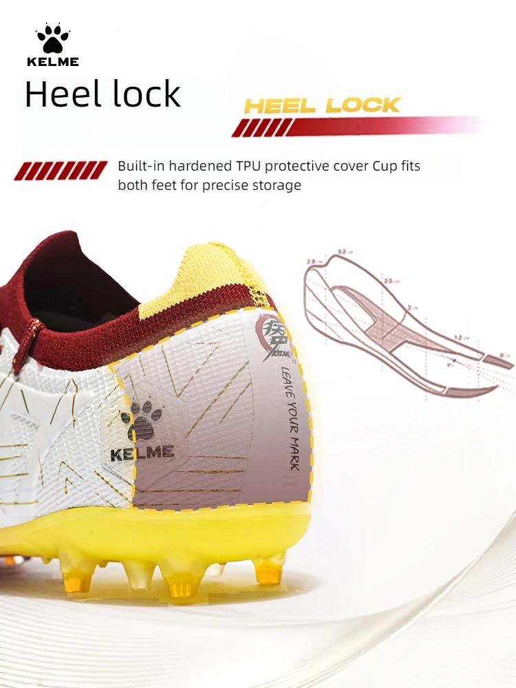 Bottes de football KELME maladie électrique 3.0 - Chaussures à pointes courtes match entraînement professionnel MG