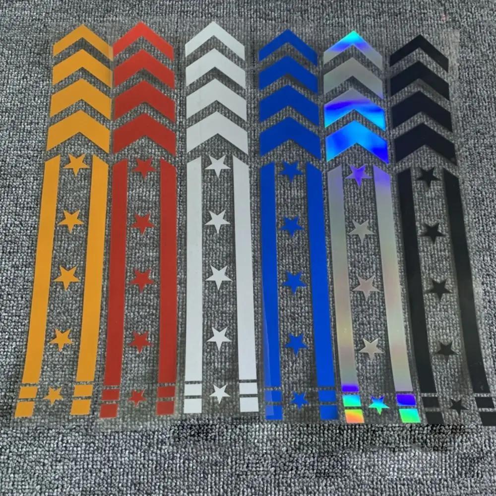 Autocollants de garde-boue Star Arrow Strihear, autocollants de coulée de moto, conduite de sécurité