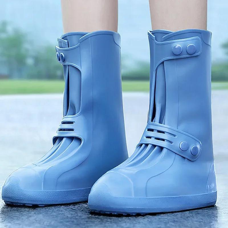 Couvre-bottes De pluie imperméable anti-dérapant couvre-chaussures Cubre Zapatos Para La Lluvia De S