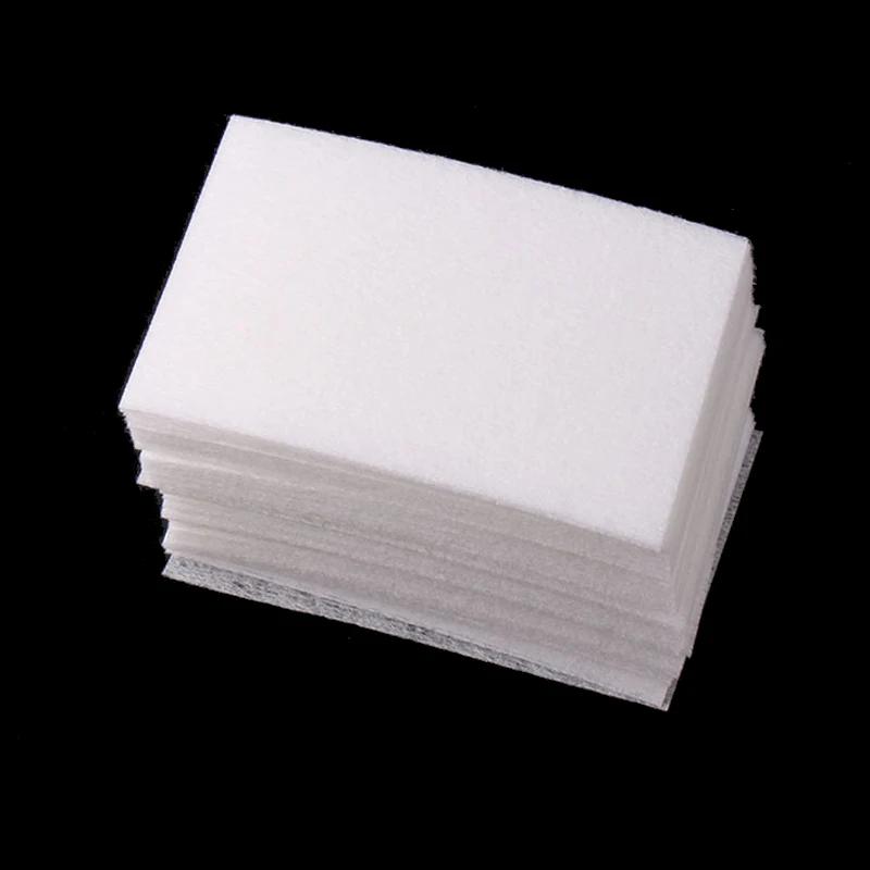 Lingettes à ongles non pelucheuses, lingettes à colle pour extensions de cils, tampons dissolvant de