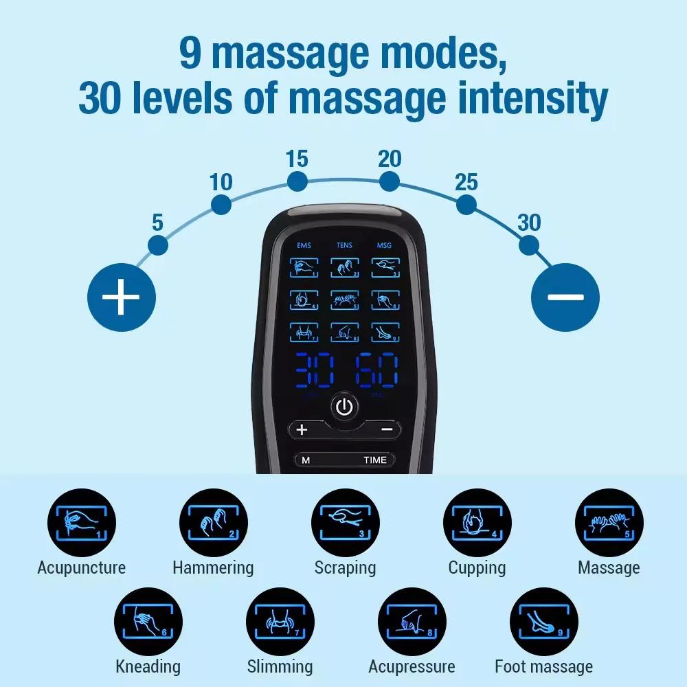 Physiothérapie Tens stimulateur musculaire Acupuncture électrique Massage corporel Machine amincissa