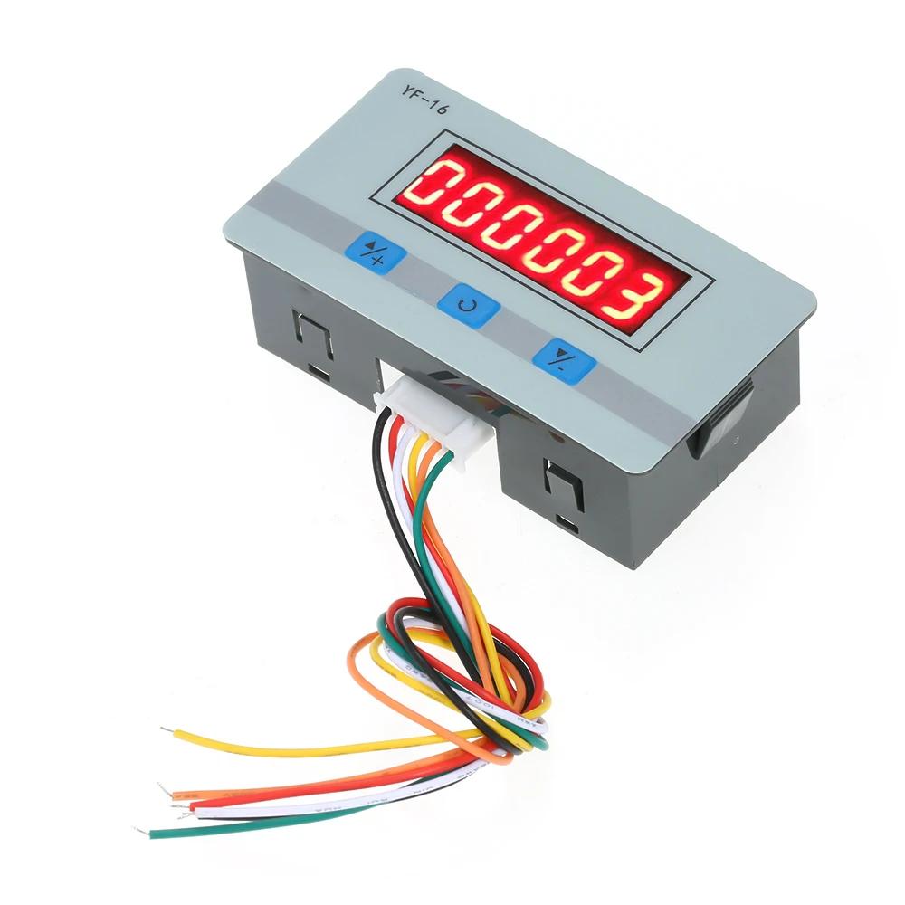 Mini module de compteur numérique LED, totalisateur électronique DC/AC5V ~ 24V avec interface de sig