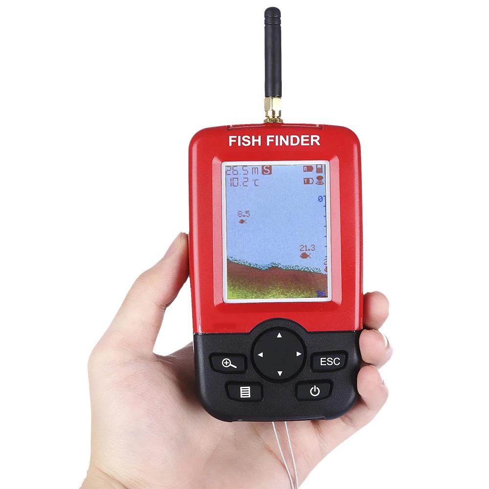 100M Portable Sonar détecteurs de poisson leurre de pêche écho sondeur détecteur de pêche alarme tra
