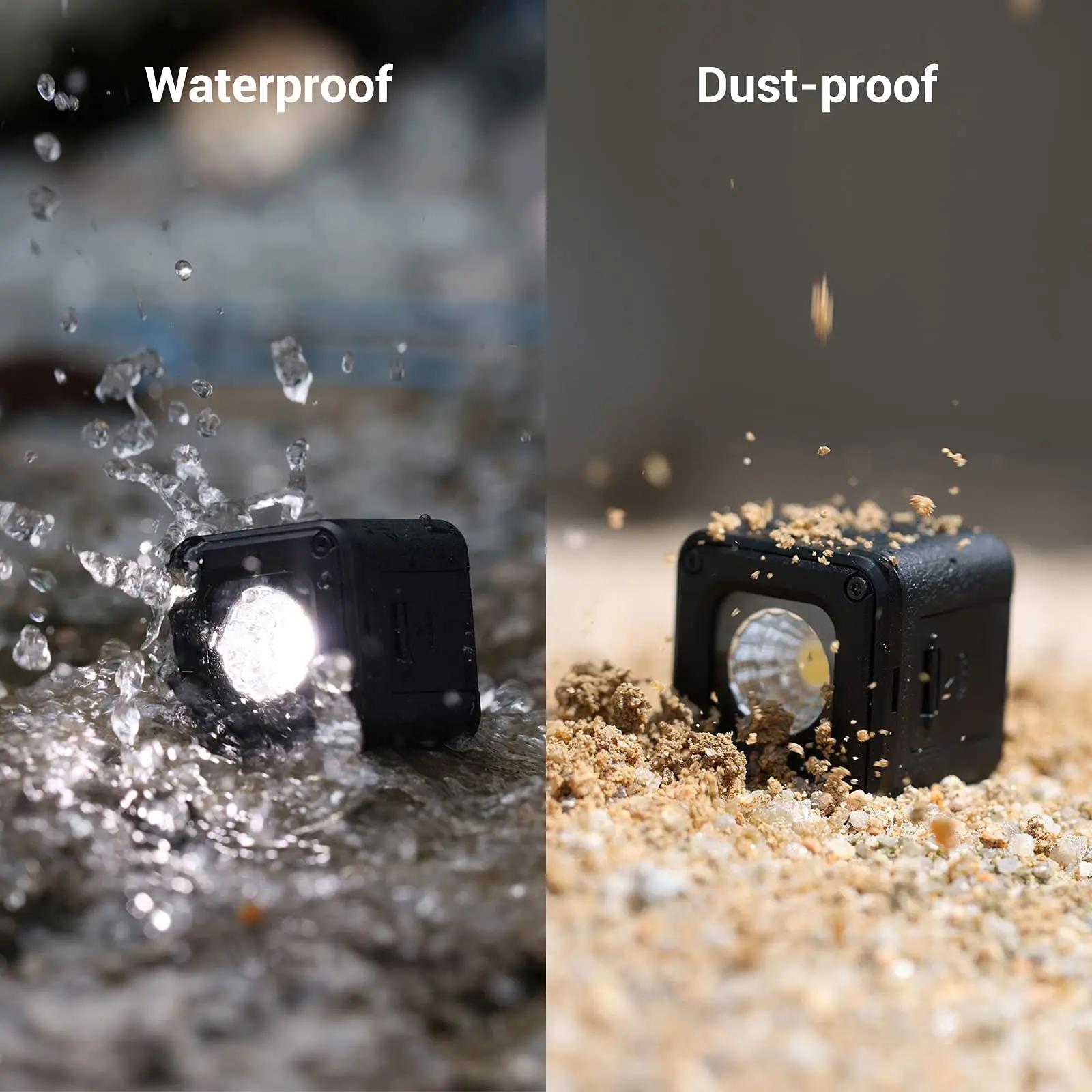 SmallRig-Mini lampe vidéo LED Thom01, kit d'éclairage portable étanche avec 8 livres de documents po