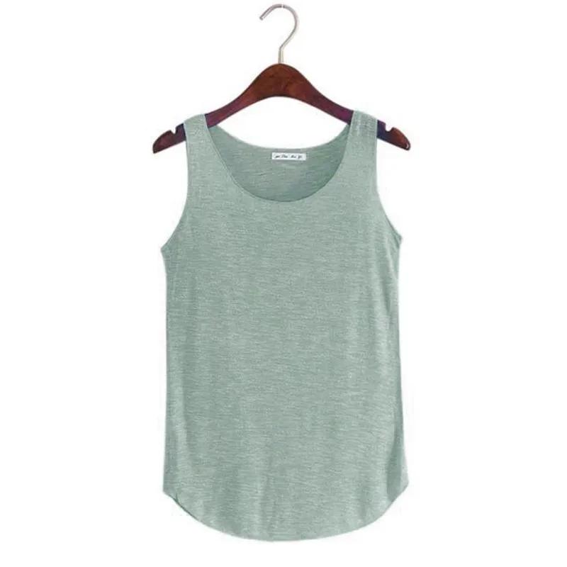 T-shirt de sport en coton et bambou mélangé pour femme, vêtement solide et décontracté, col en U, po
